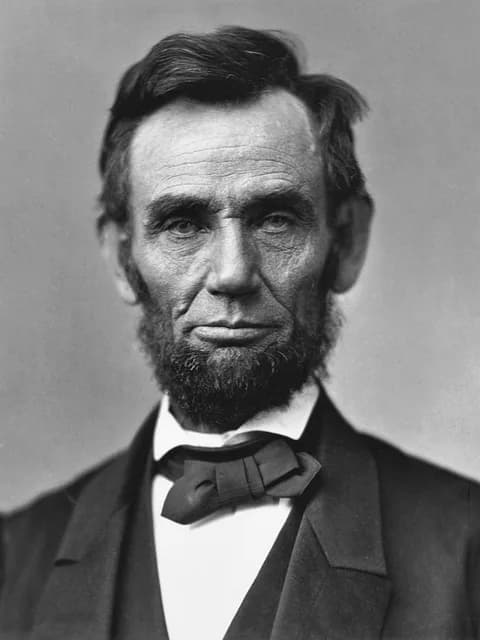 Portrait of Abraham Lincoln