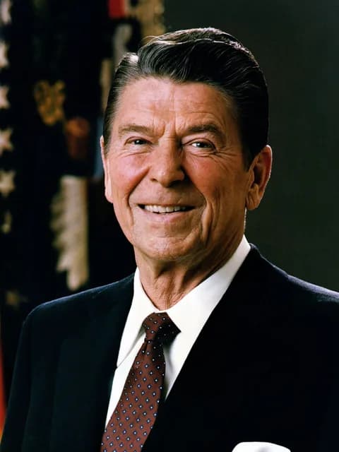 Portrait of Ronald Reagan