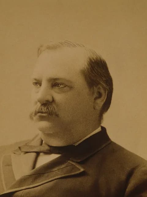 Portrait of Grover Cleveland