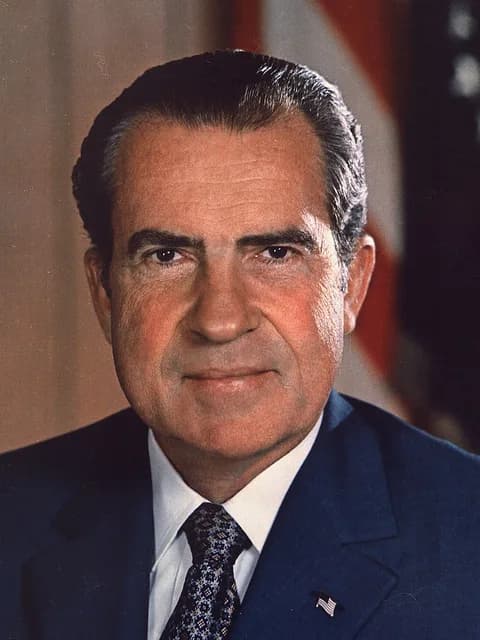Portrait of Richard Nixon